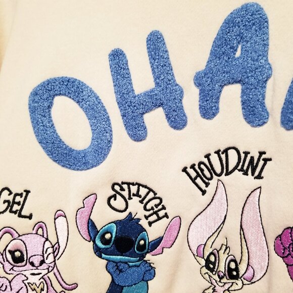 NEW Disney Lilo & Stitch Ohana Means Family Crewneck Sweatshirt Size 3X $60 Blue - Picture 6 of 9